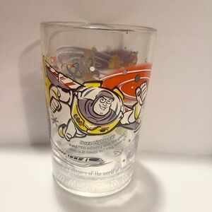 VintageMcDonalds 100 Years of Magic Walt Disney World  Buzz Lightyear glass  cup